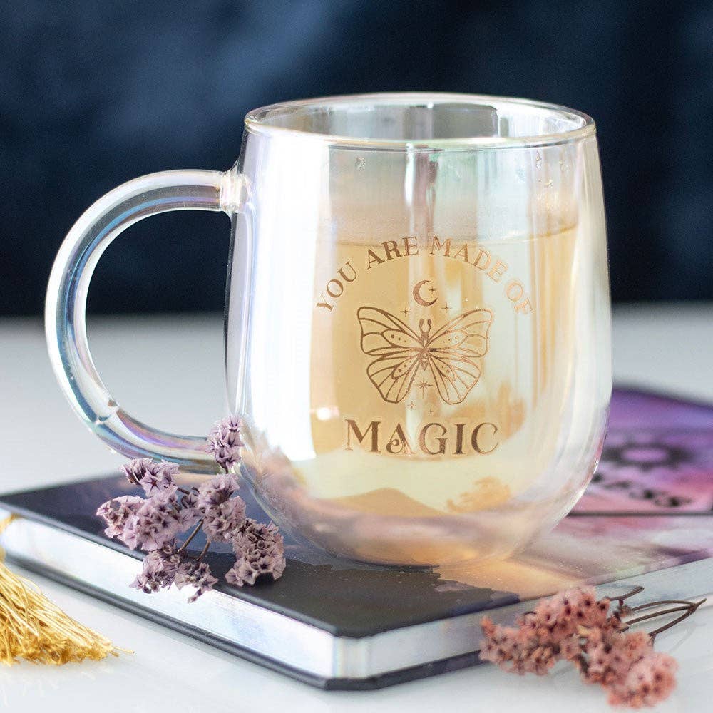 Glastasse You Are Made of Magic – Doppelwandig & Irisierend