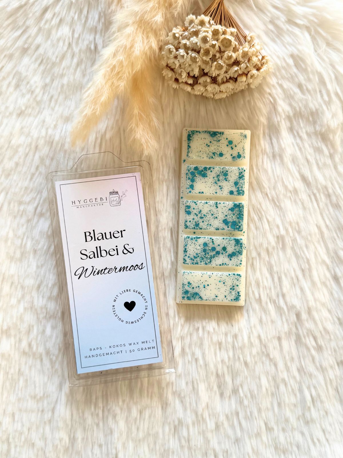 Blauer Salbei & Wintermoos · Duftwachs