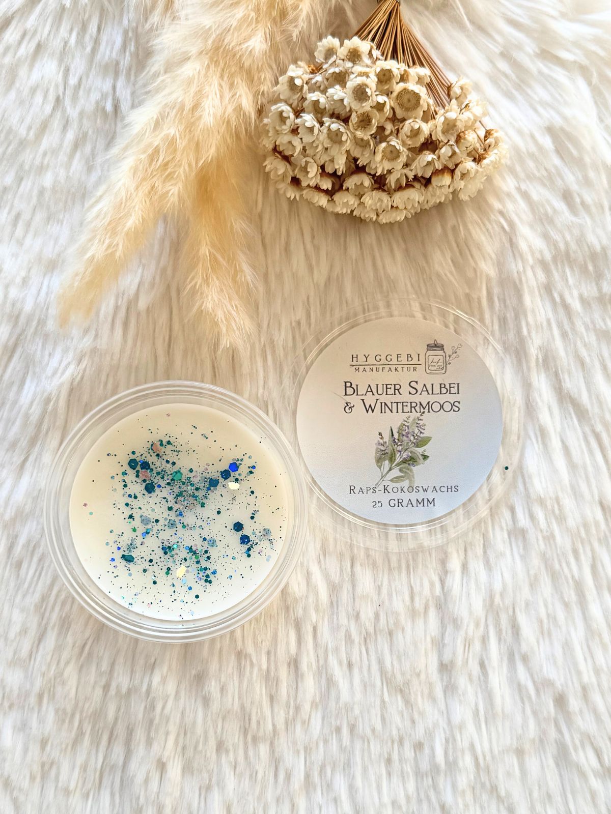Blauer Salbei & Wintermoos · Duftwachs