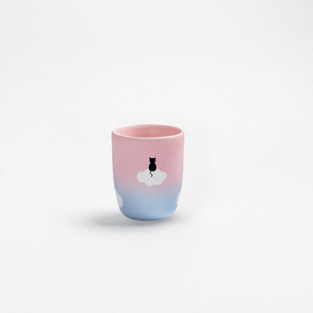 Cloud Sunset Tasse "Cat Mom" · 220 ml
