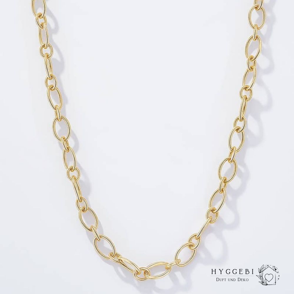 Edelstahl Charm-Kette Gold & Silber