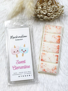 Sweet Clementine & Marshmallow · Duftwachs