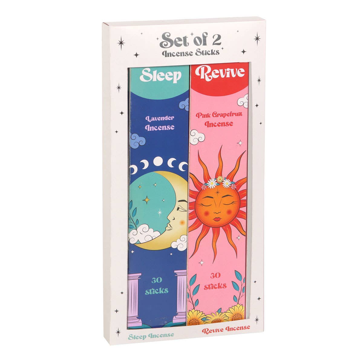 Räucherstäbchen-Set „Sleep & Revive“ · Duftbalance für Tag & Nacht