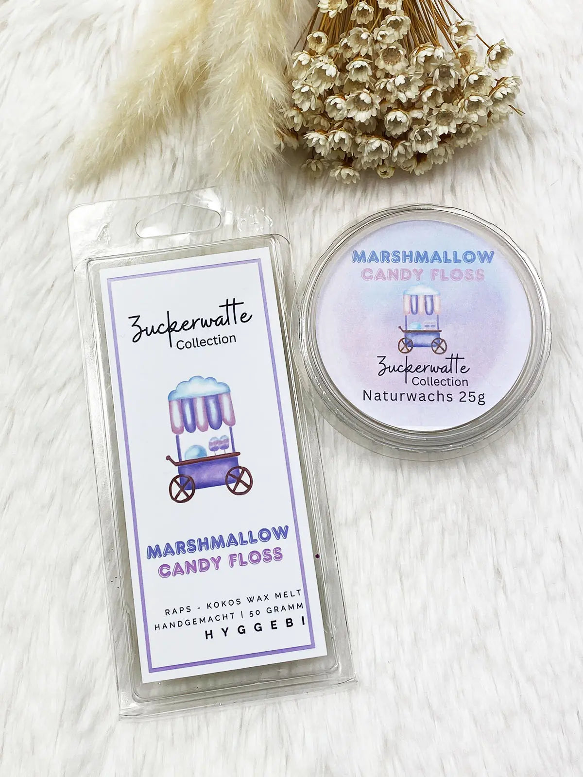 Marshmallow & Candy Floss · Duftwachs