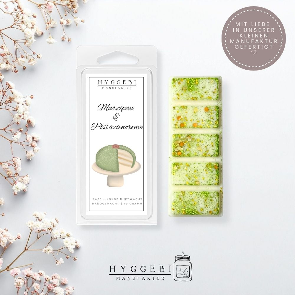 Marzipan & Pistaziencreme · Duftwachs 50g