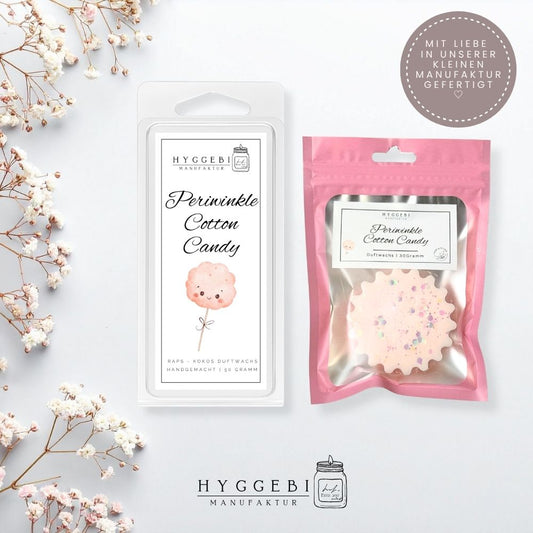 Periwinkle Cotton Candy · Duftwachs