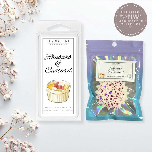 Rhubarb & Custard · Duftwachs