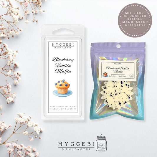 Blueberry Vanilla Muffin · Duftwachs