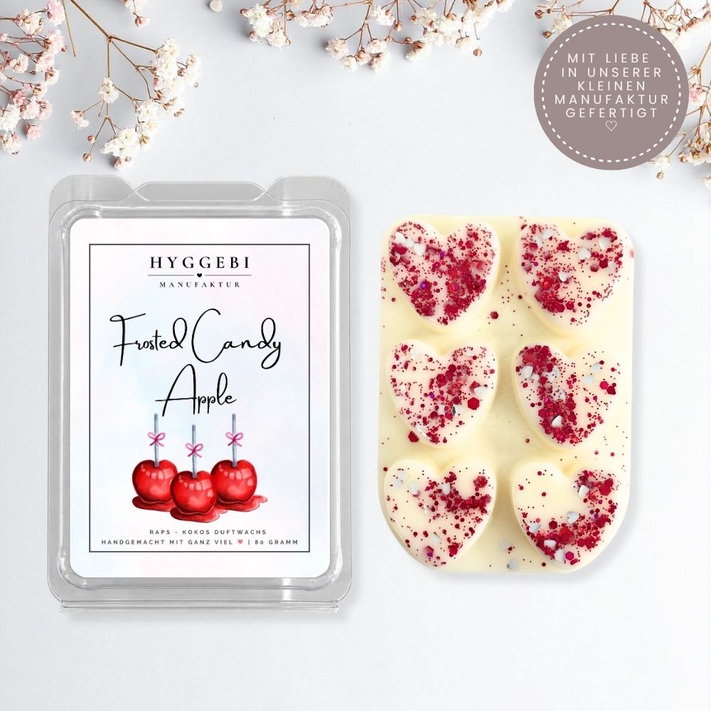 Frosted Candy Apple · Duftwachs 80g