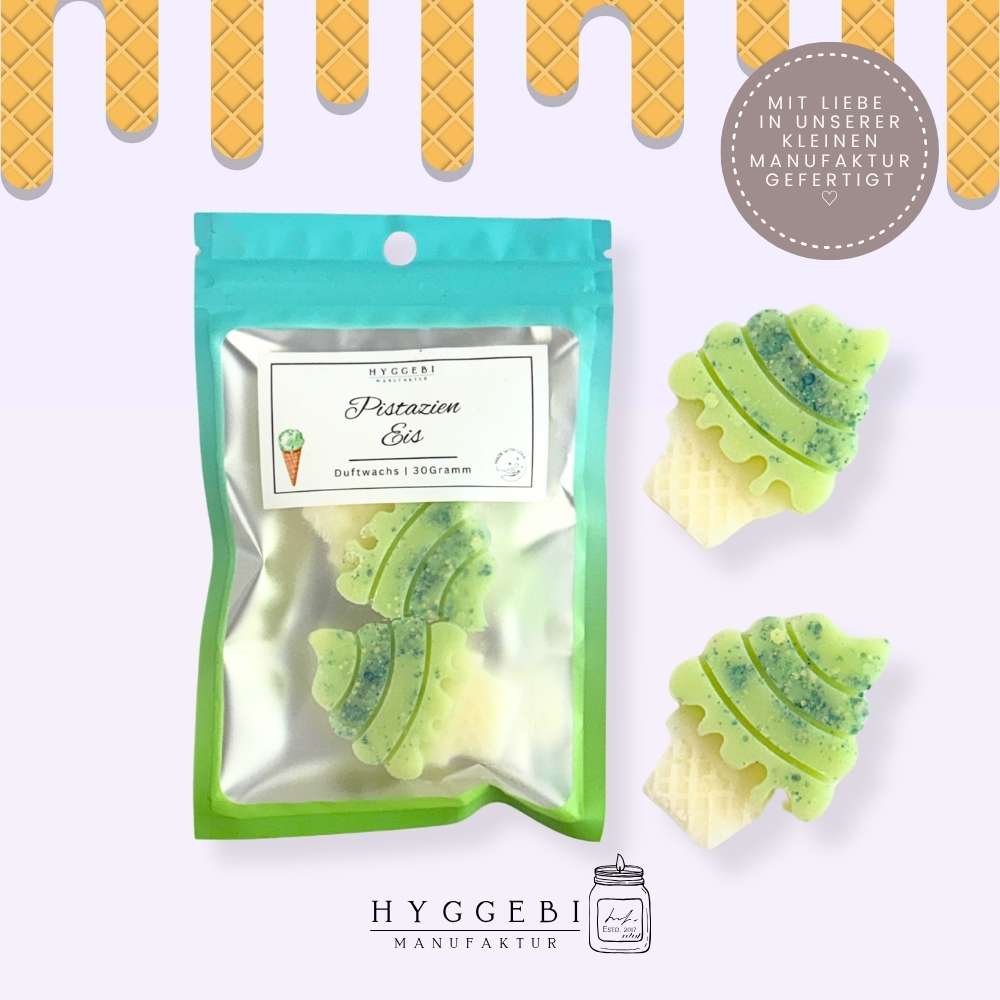 Pistazien Eis · Duftwachs 30g