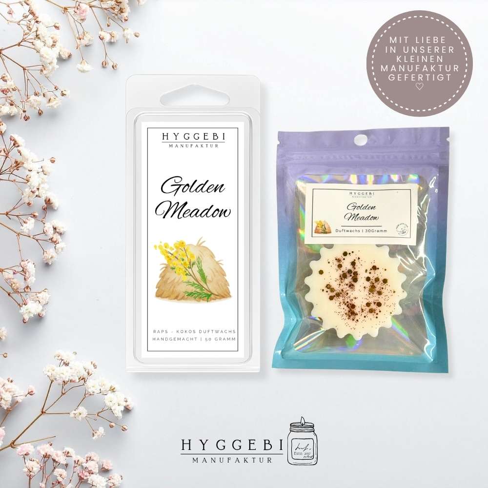 Golden Meadow · Duftwachs