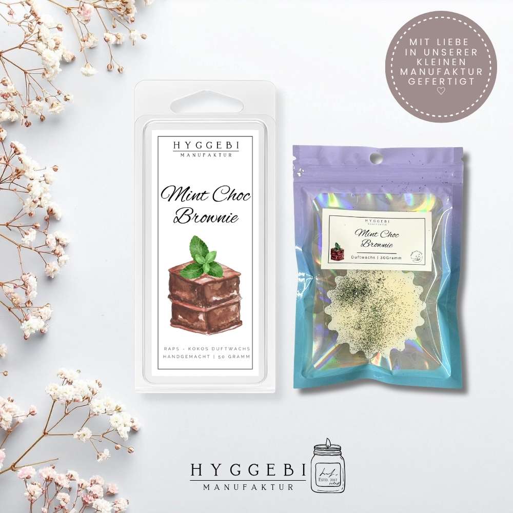 Mint Choc Brownie · Duftwachs