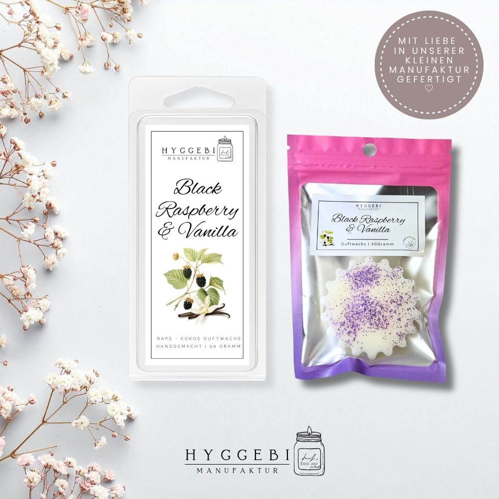 Black Raspberry & Vanilla · Duftwachs