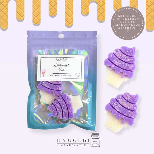 Lavendel Eis · Duftwachs 30g