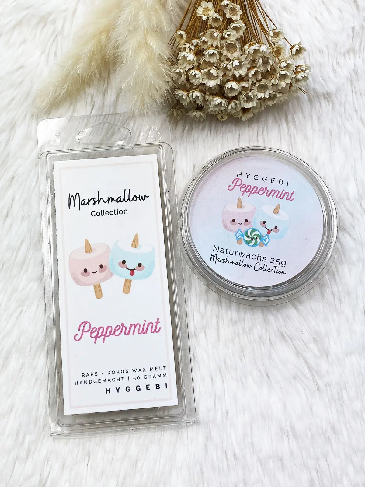 Peppermint & Marshmallow · Duftwachs