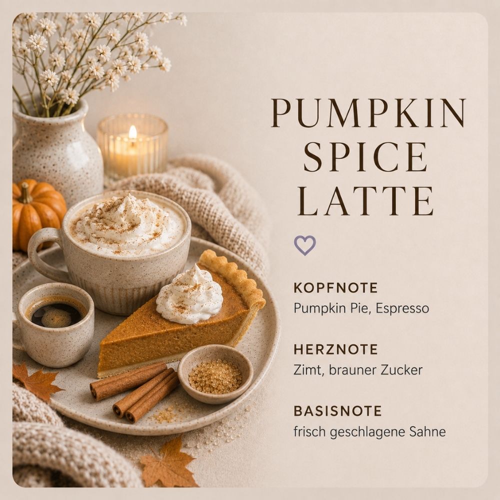 Pumpkin Spice Latte · Duftwachs 80g
