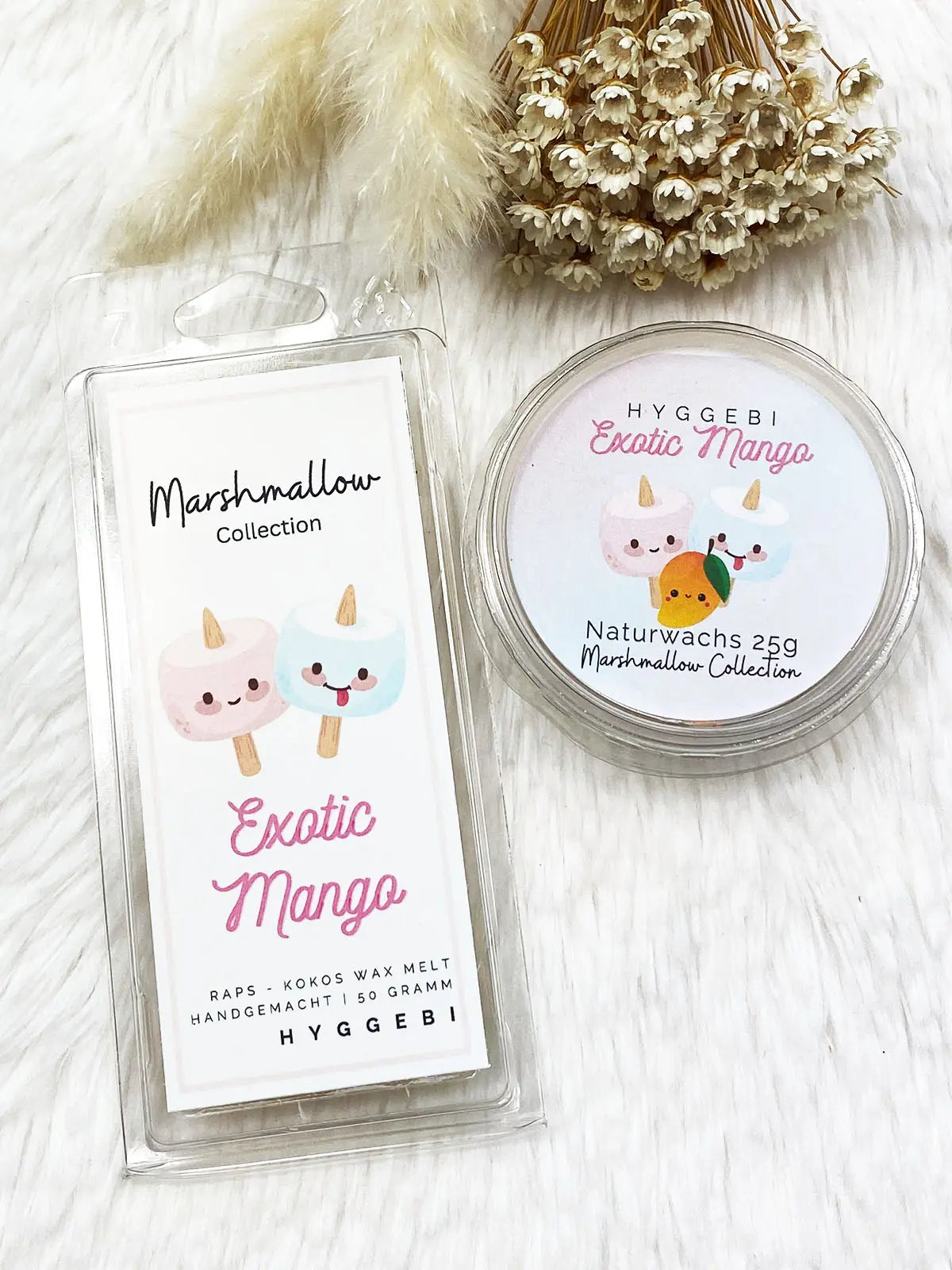 Exotic Mango & Marshmallow · Duftwachs