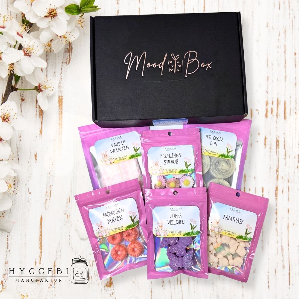 Frühlings Moodbox · Duftwachs Sniffle