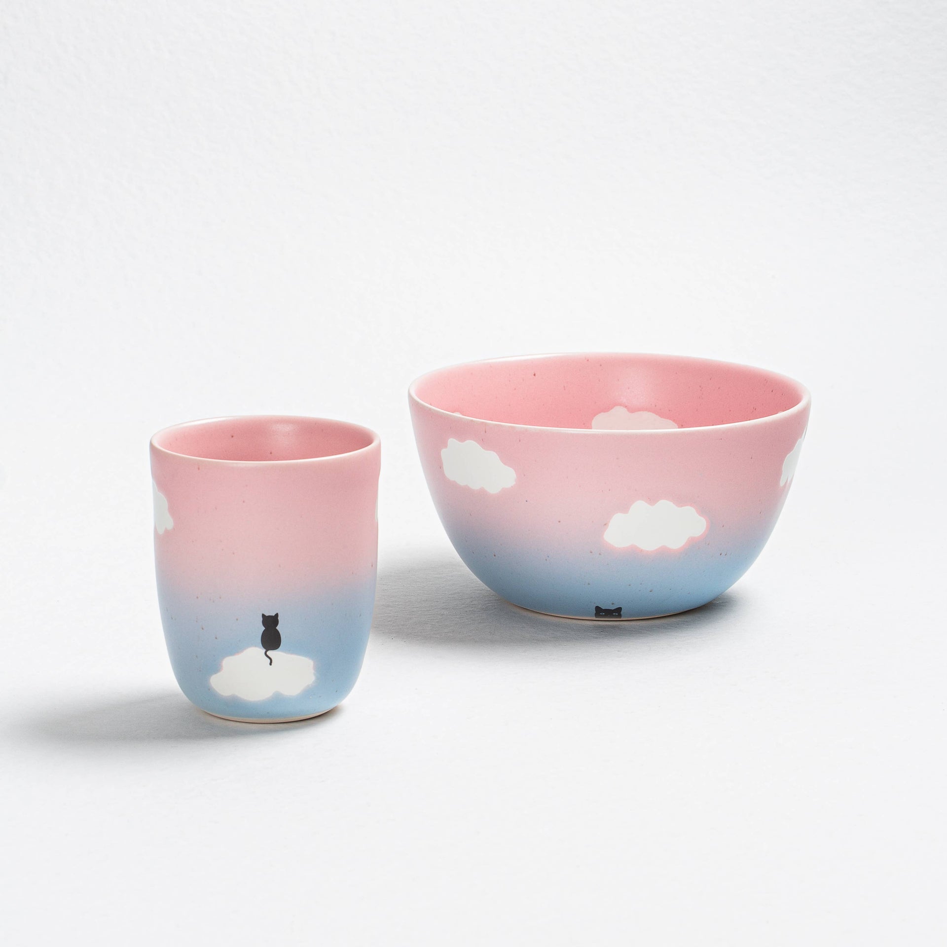 Cloud Sunset Meow · 2-teiliges Set