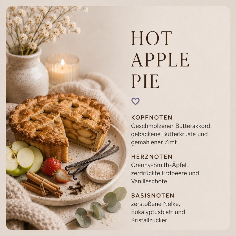 Hot Apple Pie · Duftwachs