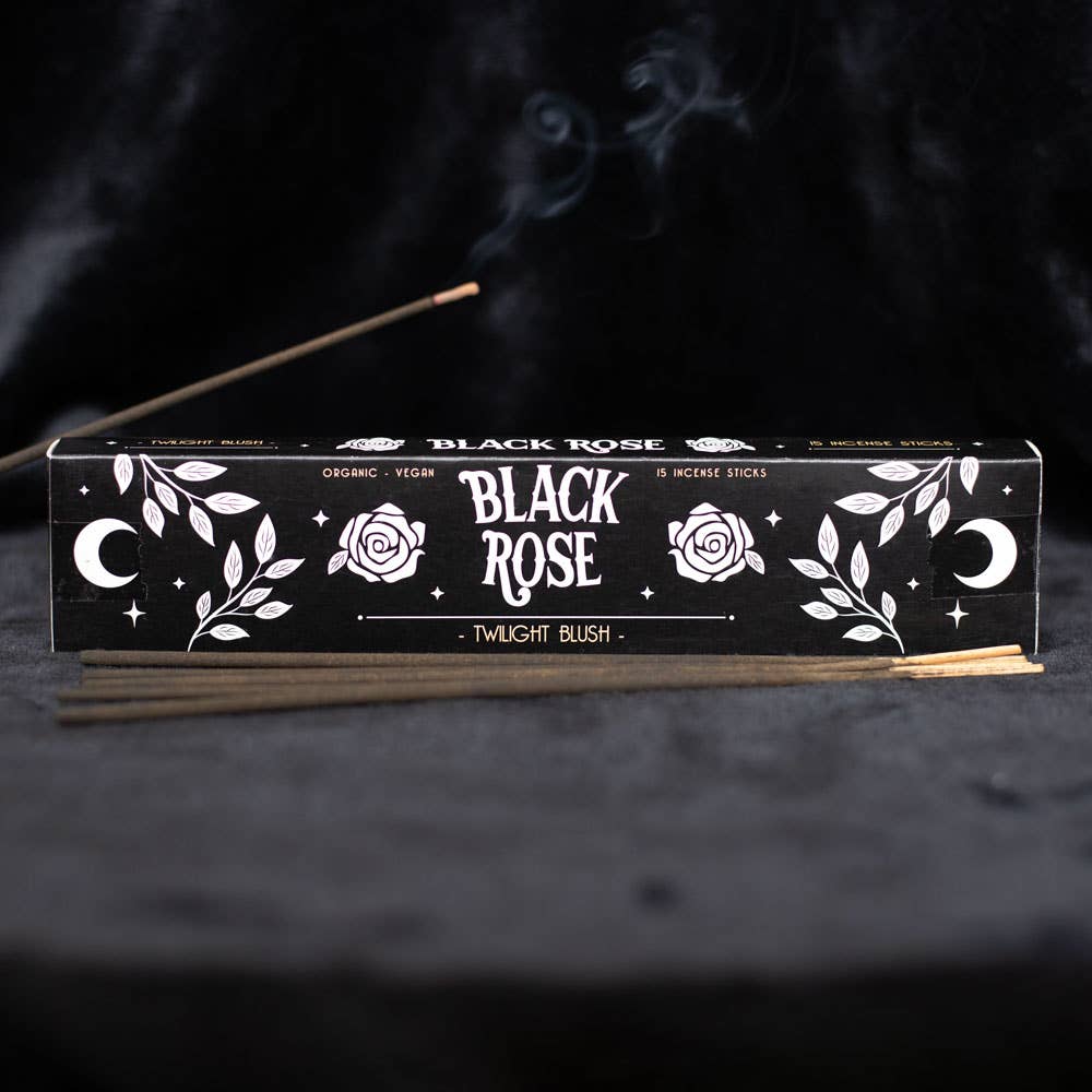 Räucherstäbchen „Black Rose“ · Twilight Blush Duft (15 Stk.)
