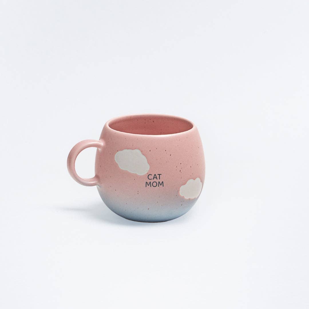 Cloud Sunset Tasse · 500 ml für Cat Moms