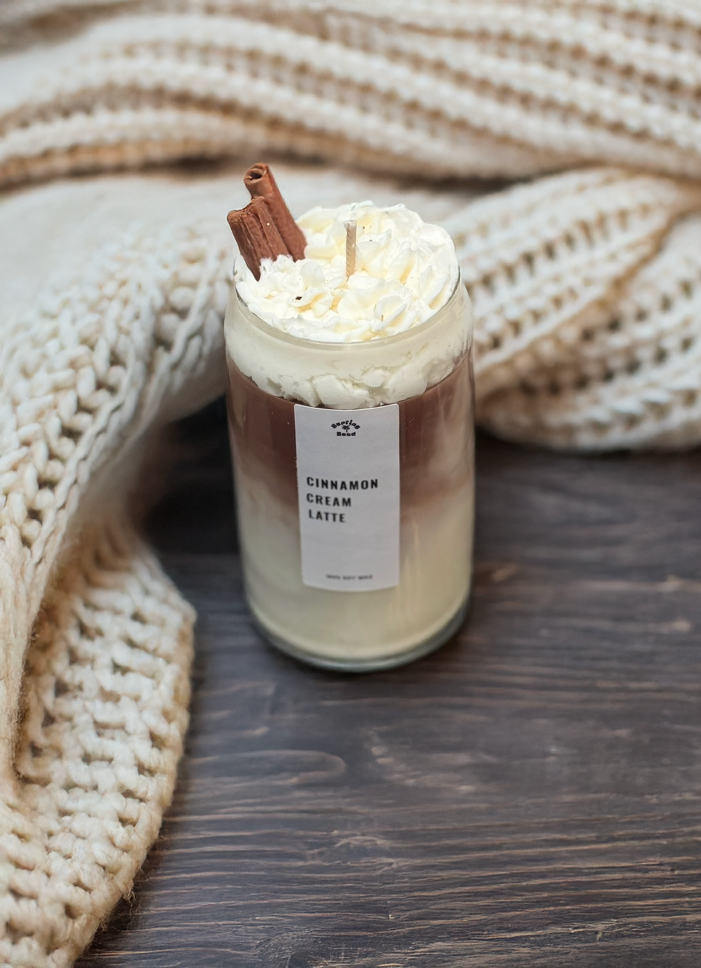 Cinnamon Cream Latte · Duftkerze