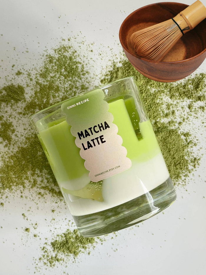 Matcha-Latte · Duftkerze