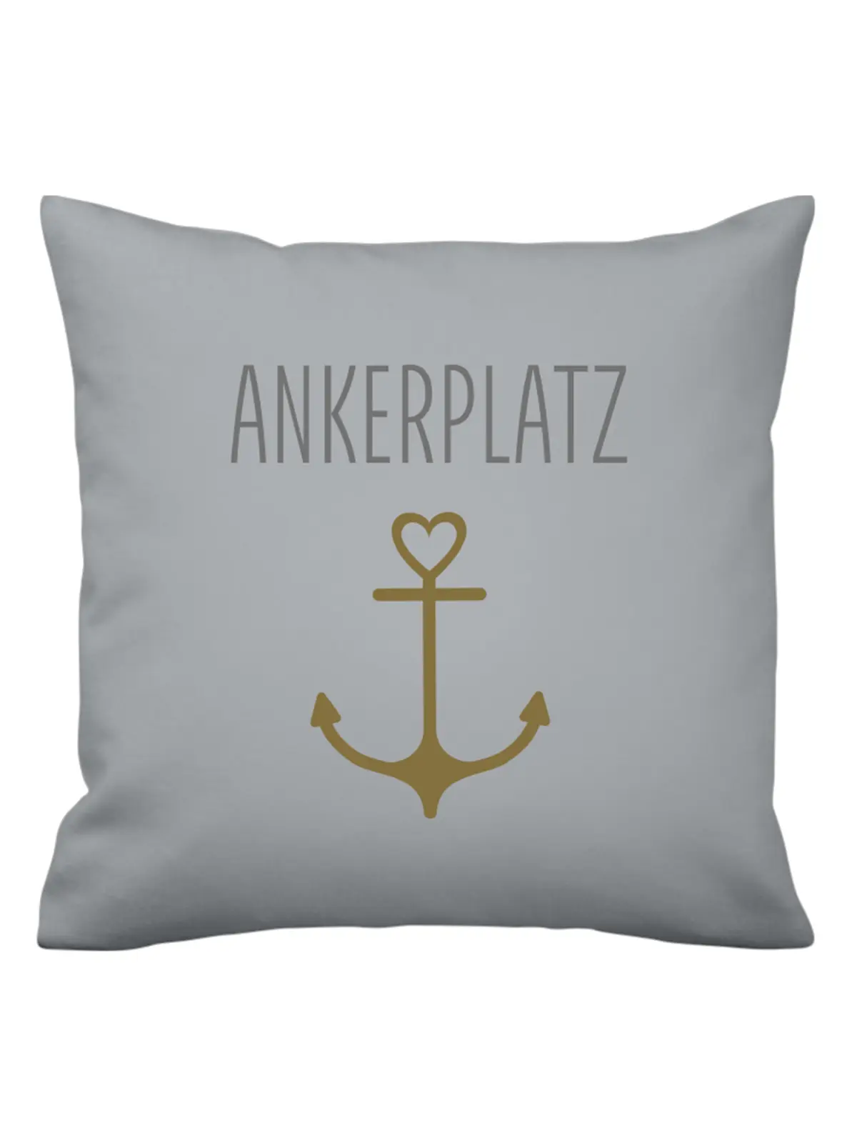 Kissenhülle "ANKERPLATZ" · KRASILNIKOFF-Tschüss-HYGGEBI-€12,95
