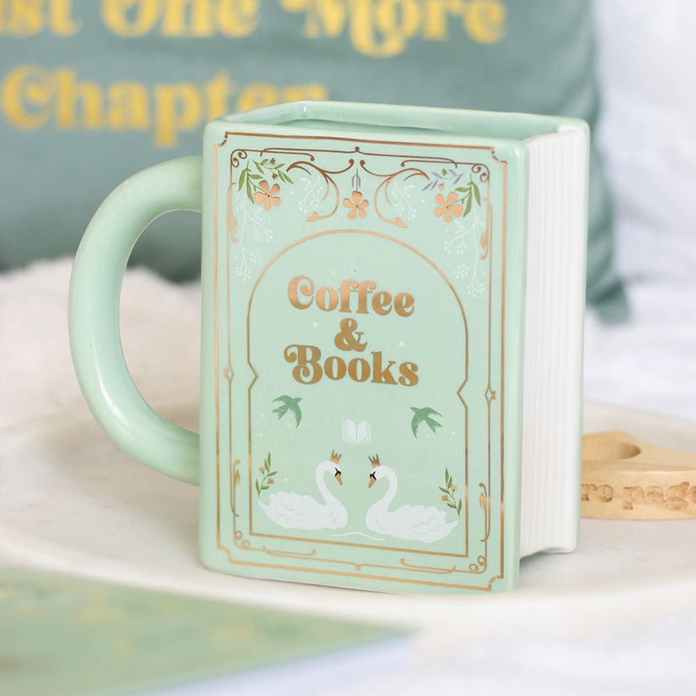 Buch Tasse · Green Coffee & Books