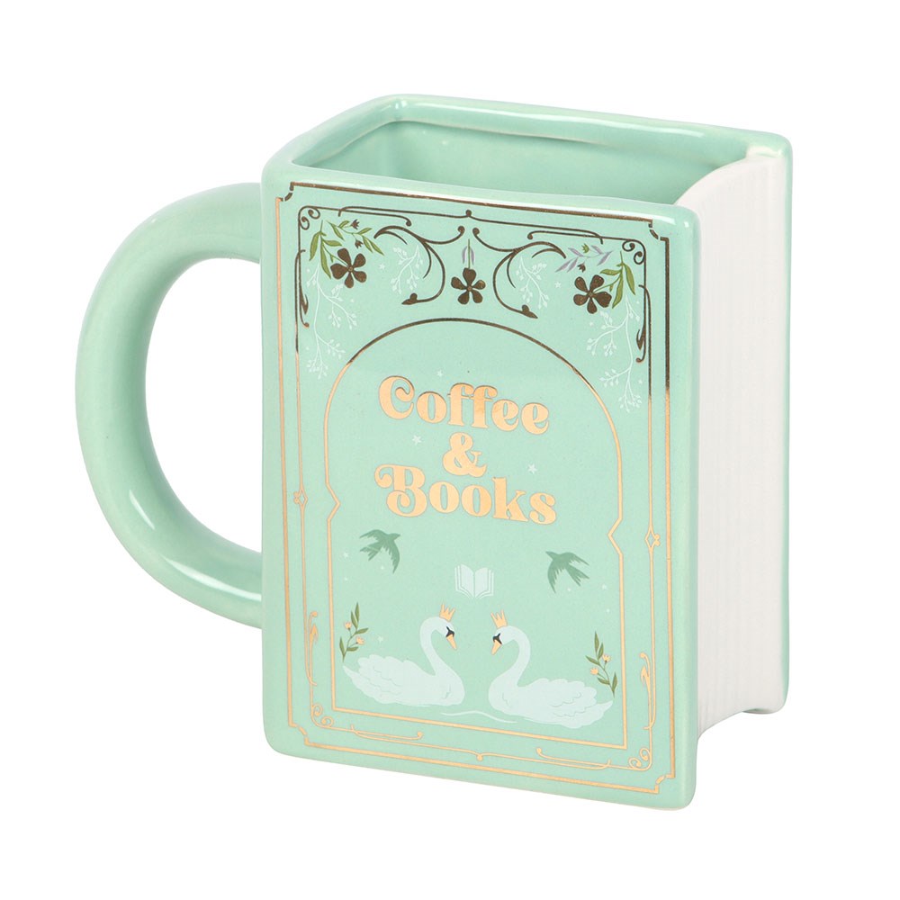 Buch Tasse · Green Coffee & Books