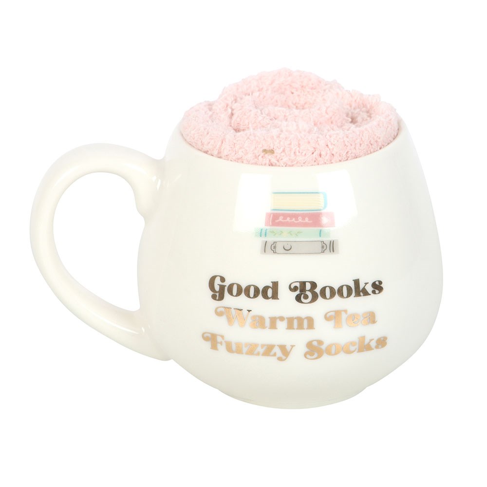 Good Books · Tasse & Socken Geschenkset