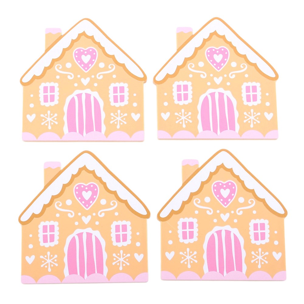 4er-Set Untersetzer · Gingerbread House