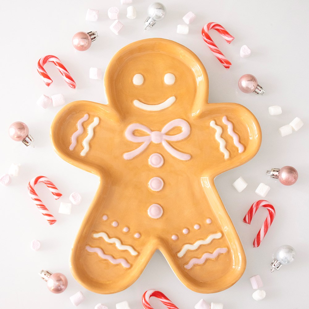 Gingerbread Man · Servierplatte