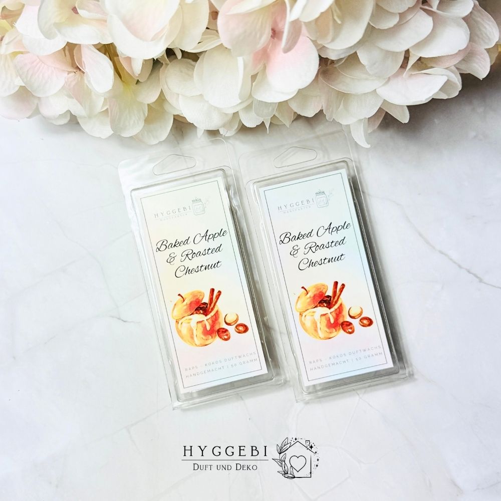 Baked Apple & Roasted Chestnut · Duftwachs