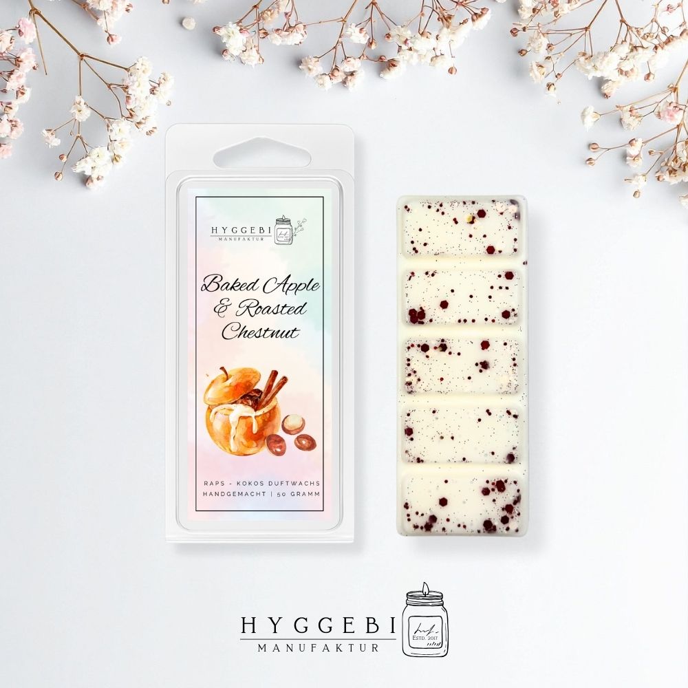 Baked Apple & Roasted Chestnut · Duftwachs 50g