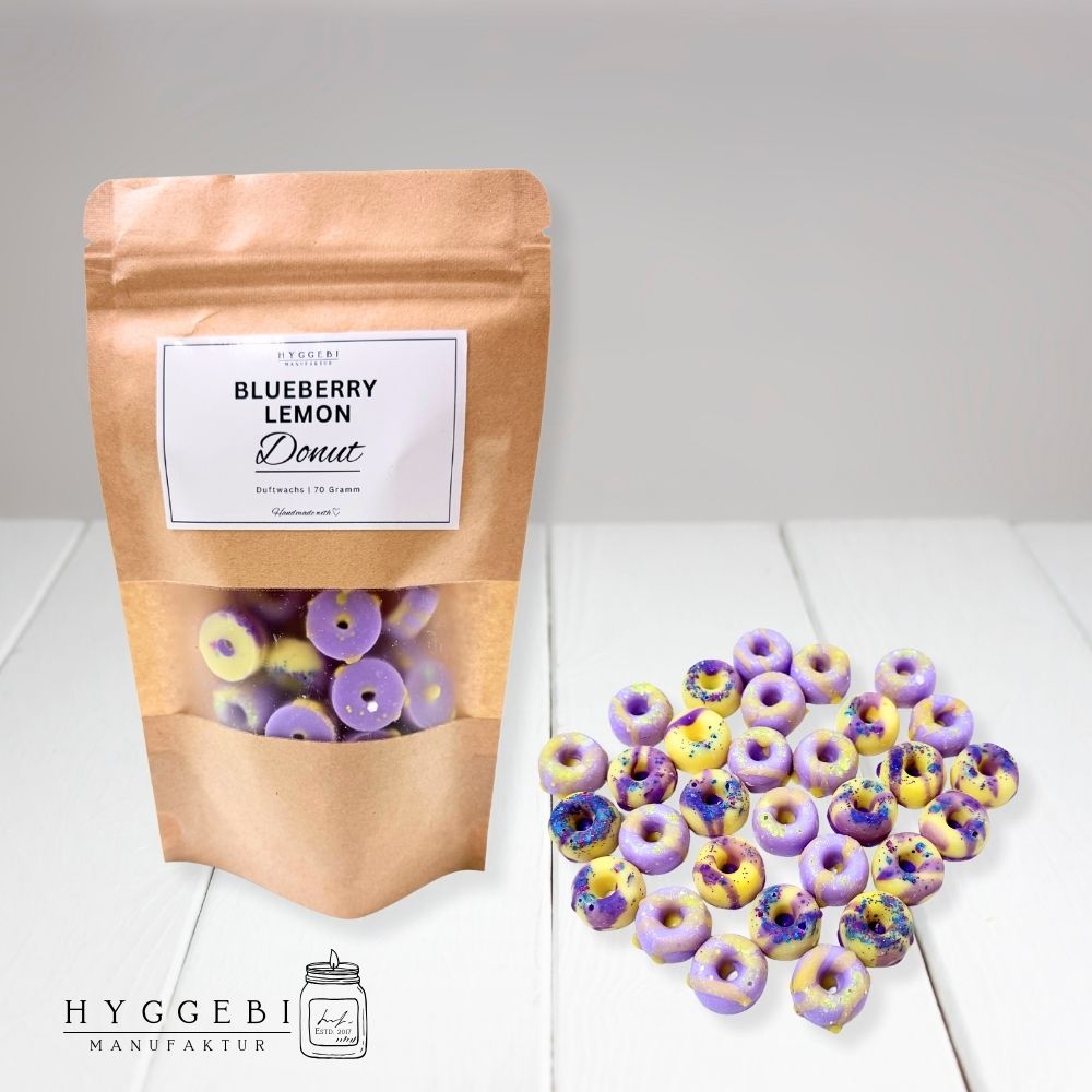 Blueberry Lemon Donut · Duftwachs 70g