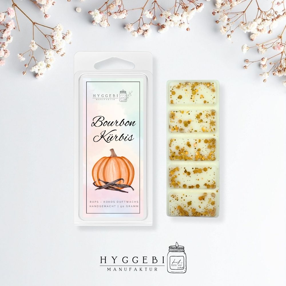 Bourbon Kürbis · Duftwachs 50g