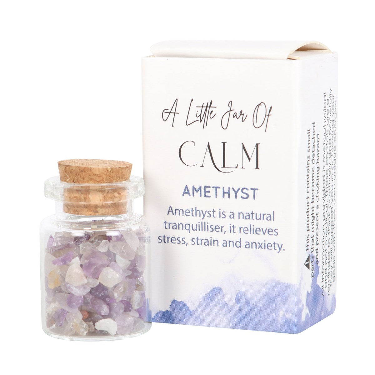 Jar of Calm · Amethyst Kristalle
