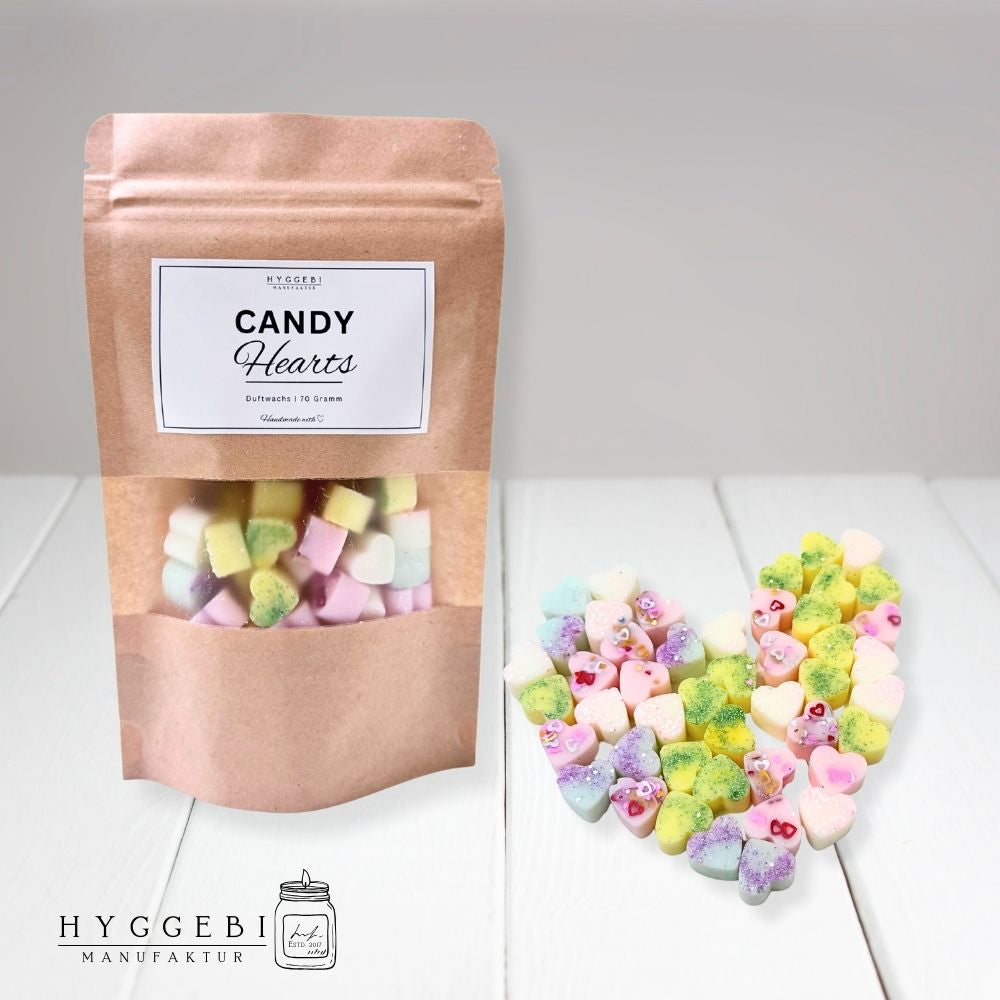 Candy Hearts · Duftwachs 70g