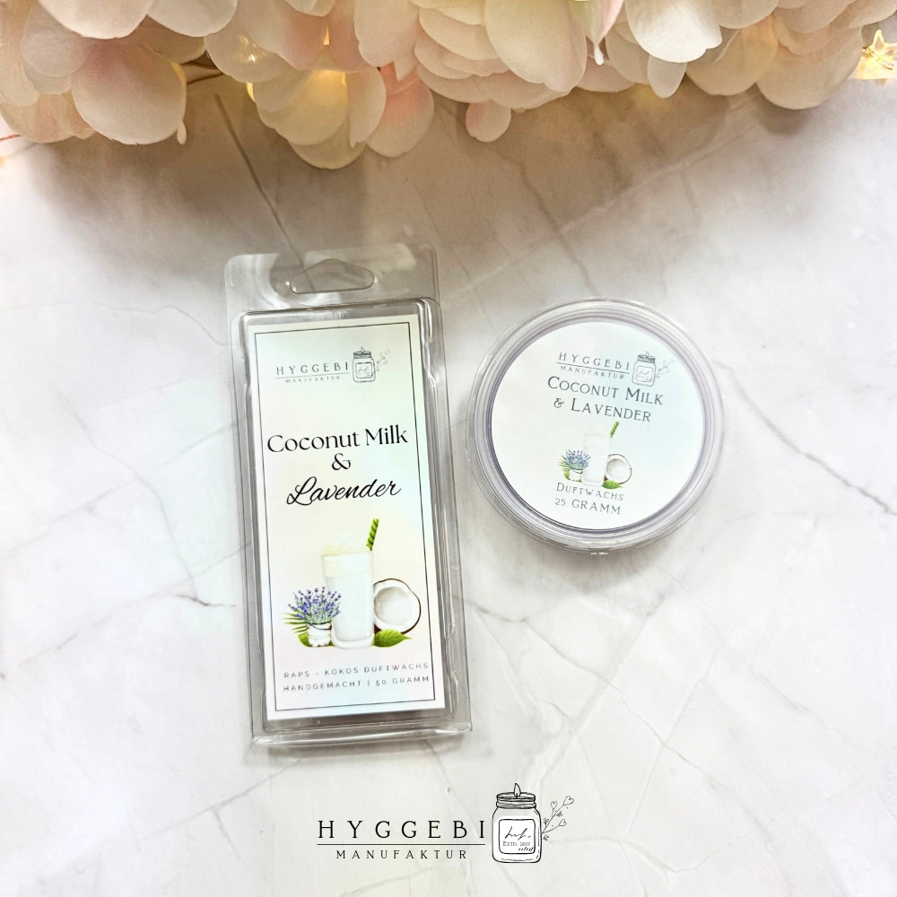 Coconut Milk & Lavender · Duftwachs