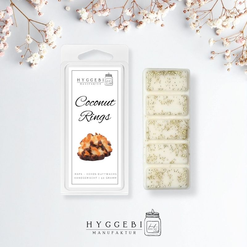 Coconut Rings · Duftwachs 50g