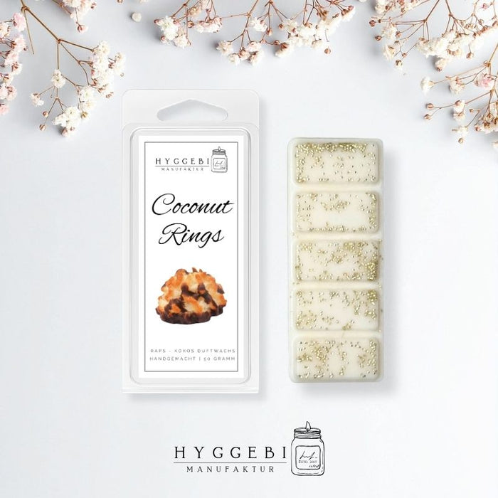 Coconut Rings · Duftwachs 50g