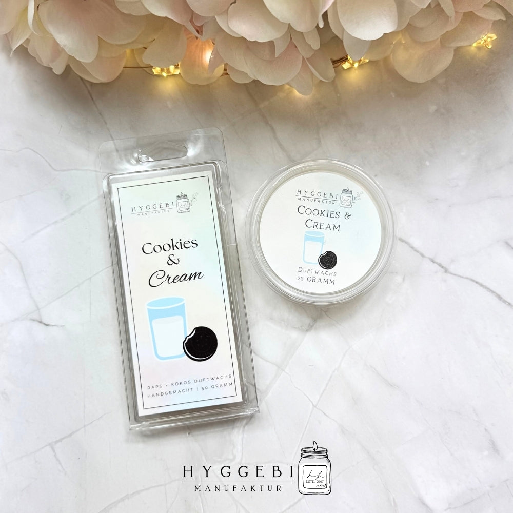 Cookies & Cream · Duftwachs