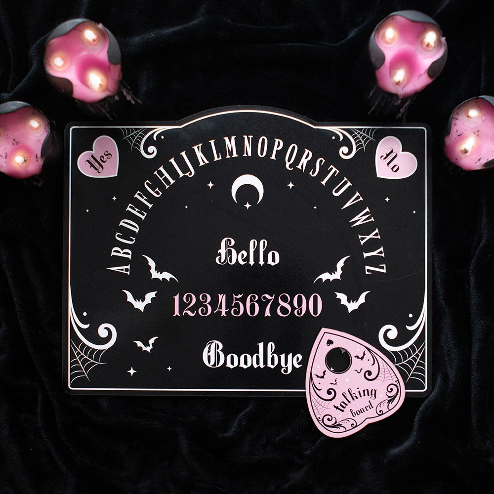 Pink and Black · Talking Board