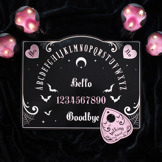 Pink and Black · Talking Board