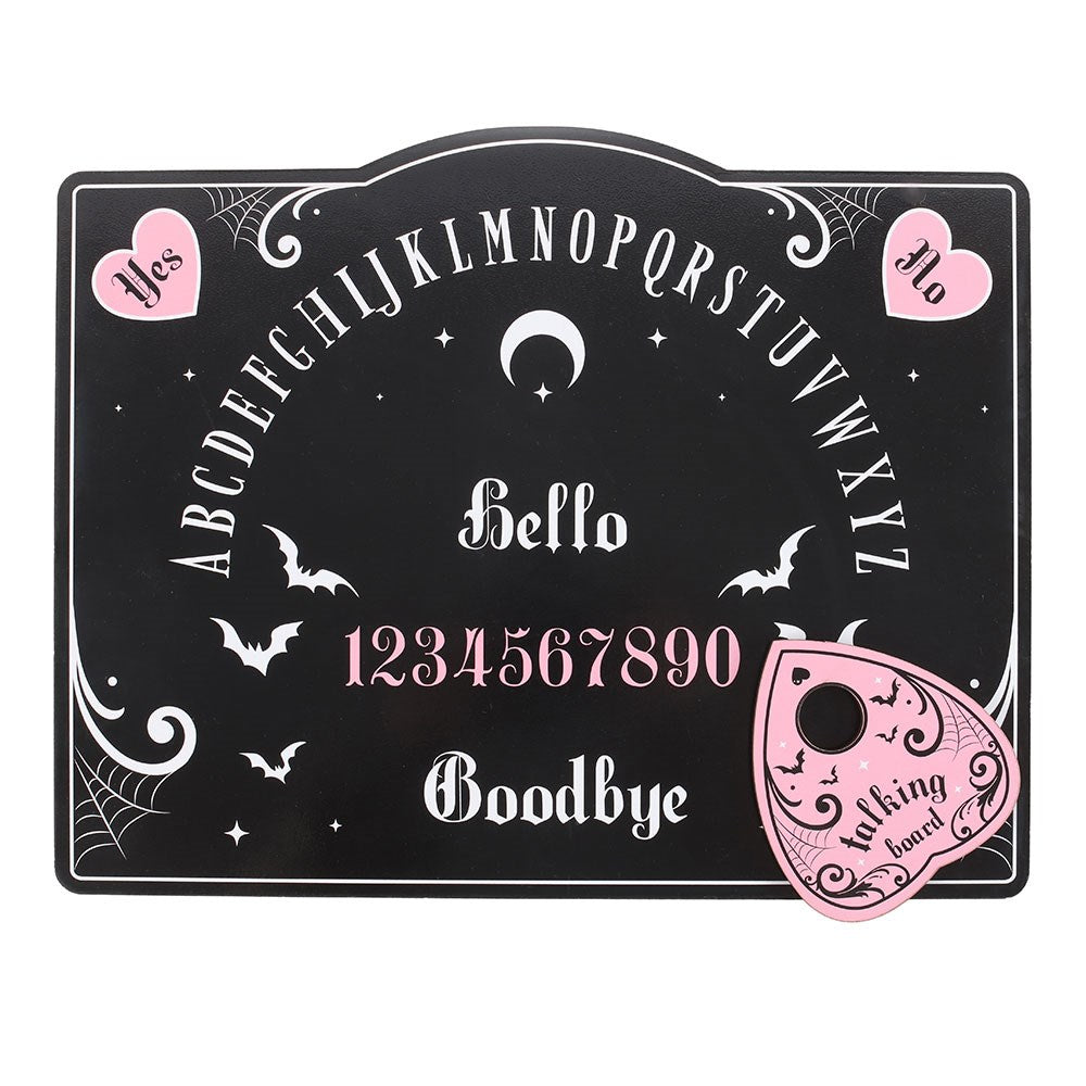 Pink and Black · Talking Board