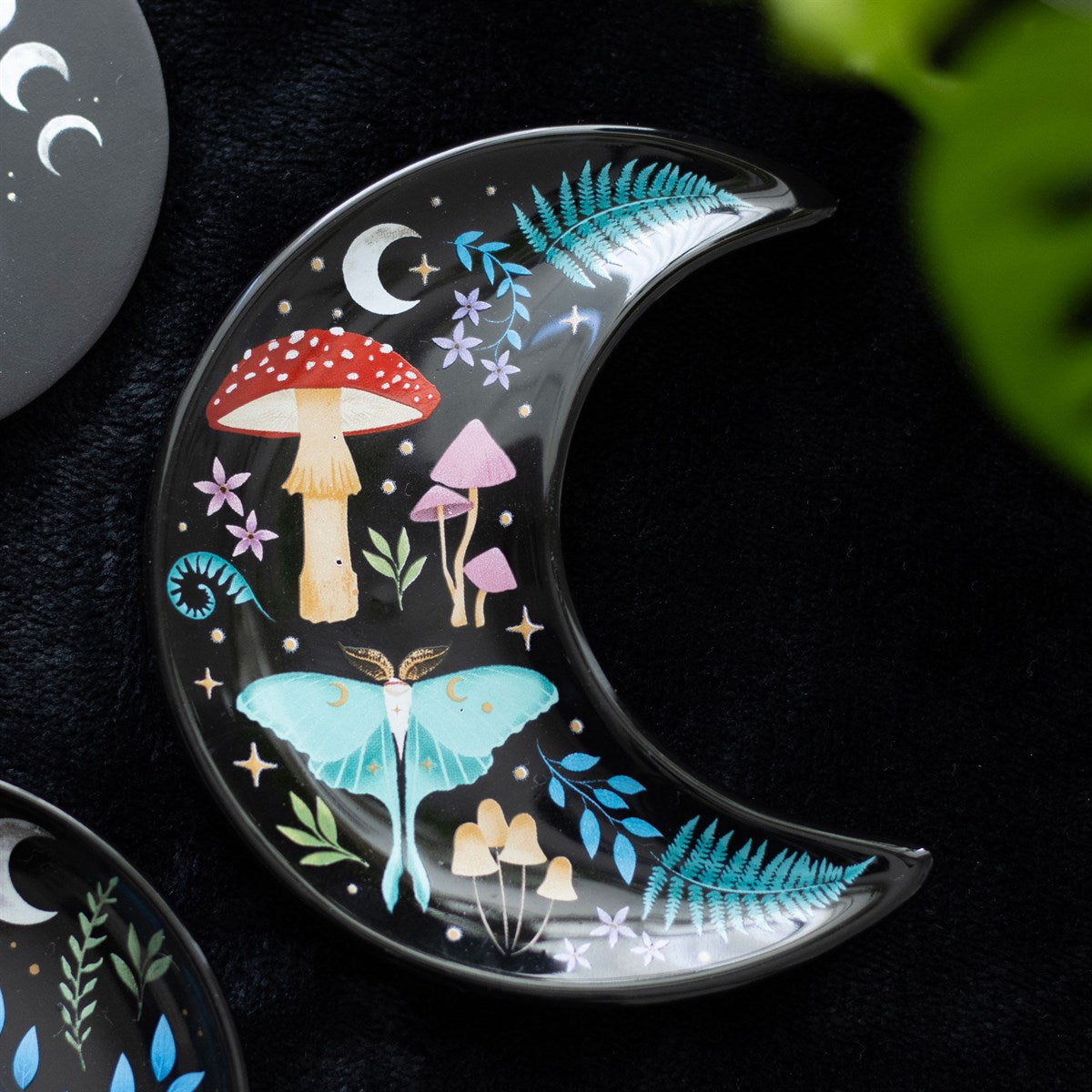 Crescent Moon Dark Forest · Schmuckschale