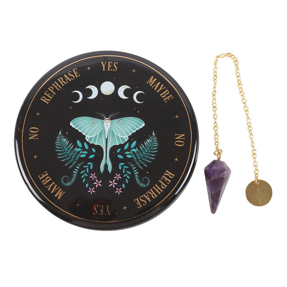 Luna Moth · Pendel-Divinationsset