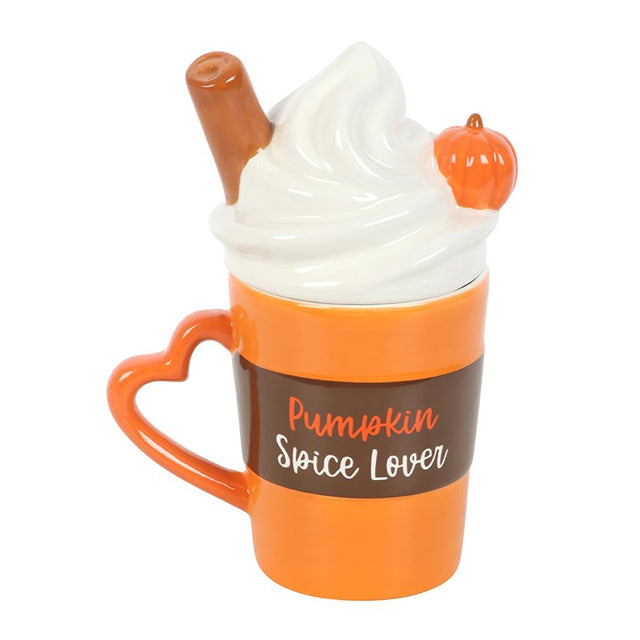 Tasse mit Deckel · Pumpkin Spice Latte